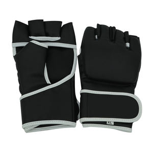 Guantes de MMA de cuero PU profesionales para entrenamiento y lucha Guantes de boxeo de combate personalizados a la venta - Product Image 4