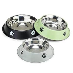 Bols pour chiens et chats en acier inoxydable, bols pour animaux de compagnie et bols à eau pour chiens - Product Image 3