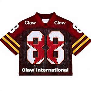 Meilleure vente Design personnalisé Maillot de football américain Vêtements d'équipe Sublimation à séchage rapide Impression personnalisée Maillot de football américain - Product Image 2