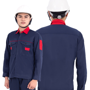 High Quality Customizable <b>Construction</b> Welding Workwear <b>Uniforms</b> Breathable Set OEM/ODM Flame-Retardant Fabric Available - Product Image 6