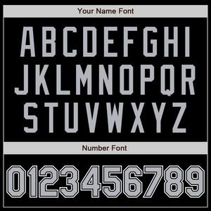 Custom negro gris-blanco bombardero Varsity Letterman cremallera chaqueta cortavientos Streetwear vintage hombres Varsity chaqueta - Product Image 3