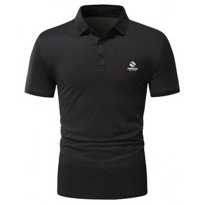 Camiseta polo con ribete de contraste de dos tonos, venta al por mayor, polos formales de negocios de alta calidad, camiseta informal a rayas de colores contrastantes - Product Image 1