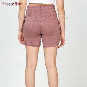 Utility Style <b>Cargo</b> <b>Shorts</b> For <b>Women</b> With Adjustable Tabs And Front Pocket Details Loose Fit <b>Women</b> <b>Cargo</b> <b>Shorts</b> - Product Image 4