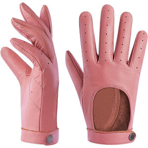 Nouveau design Gants de conduite en cuir pour femmes entièrement personnalisés vente chaude tendance anti-rides gants bon marché de haute qualité - Product Image 2