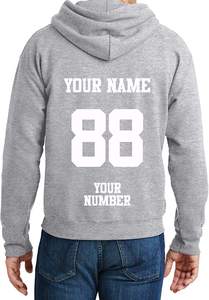 Sweat à capuche en coton épais personnalisé 500G pour hommes pull unisexe uni avec impression bouffante et logo brodé pour l'hiver - Product Image 2