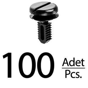 คลิปท้ายรถสำหรับ BMW E30 E36 E93 E32 E60-100ชิ้น - Product Image 1