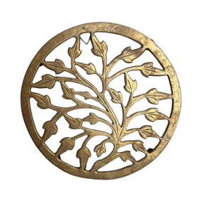 Gold Aluminum Eco-Friendly Customized <b>Trivet</b> Decorative Contemporary Design Hot Pad Kitchen Dining Table Home Decor Pot - Product Image 6