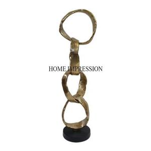 Escultura antigua de diseñador de anillos hechos de alambre de metal resistente con detalles intrincados y construcción duradera a un precio impresionante - Product Image 5