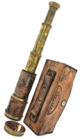 Télescope portable vintage Dollond London de 1920, en laiton, 16 pouces, grossissement 10x, jumelles nautiques antiques pour l'observation des oiseaux en extérieur