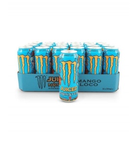 Monster Mango Loco 500ml, 11g de azúcar por 100ml, 12g de carbohidratos para una experiencia de snack dulce y satisfactoria. Suministro al por mayor. - Product Image 3