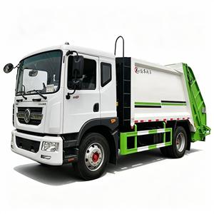 Camion à ordures compacteur Dongfeng Dolika 13CBM, directement de l'usine, pour l'assainissement municipal et la collecte des déchets - Product Image 2