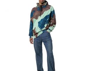 Sweat-shirts à capuche zippés pour hommes, manches longues, coupe classique, en molleton 100 % coton, fermeture éclair intégrale, écologiques et respirants, vente en gros - Product Image 3