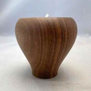 Portavelas de Madera Ecológico, Perfecto para Decoración del Hogar y Eventos, Decoración de Fiestas, Juego de Portavelas de Madera Tallada - Product Image 3