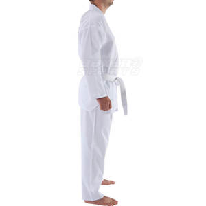 Uniforme de Taekwondo de haute qualité avec coutures renforcées pour l'entraînement quotidien Tissu respirant uniforme de Taekwondo avec logo personnalisé - Product Image 5