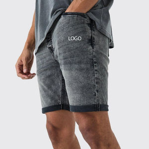Shorts décontractés pour homme, fermeture boutonnée, coupe classique, braguette zippée, prix de gros, service OEM, ajustement confortable, couleur unie 2026 - Product Image 1