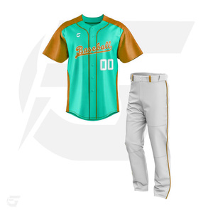 Camisetas de béisbol transpirables para hombre con sublimación personalizada de la mejor calidad, venta al por mayor, uniforme de béisbol para niños hecho en Pakistán - Product Image 5