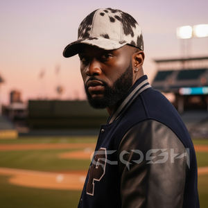 Gorras de Cuero con Pelo de Vaca Más Vendidas de Pakistán - Product Image 4