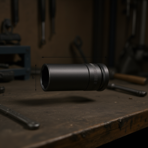 Douilles hexagonales à chocs longues de 3/4'' à parois fines, accessoires et pièces pour outils pneumatiques USAG - Product Image 3