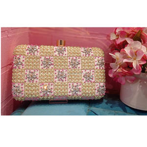 New Fashionable Crossbody Bag Large Capacity Simple Canvas Cotton Golden Purse <b>Handbag</b> & <b>Accessories</b> - Product Image 2