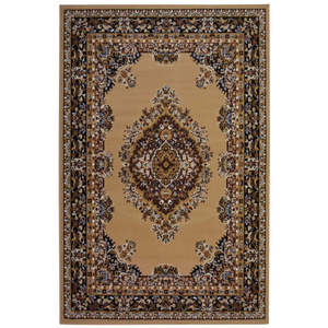 Modern Machine Made <b>Large</b> Area <b>Rug</b> for <b>Bedroom</b> Living Room High Quality Rectangle Design Brown Traditional Style by Netline Home - Product Image 1