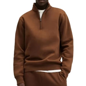 High Quality <b>Men's</b> Quarter <b>Zip</b> Neck Mock Neck <b>Sweatshirt</b> Sport Y2K Zipper <b>Half</b> <b>Zip</b> Up Pullover Hoodie <b>Sweatshirt</b> <b>Men</b> - Product Image 1