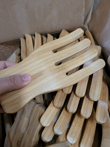 100% Support en bois de bambou biologique pour cuillères, spatules, louches, cuillères à café et autres ustensiles de cuisine - Product Image 2