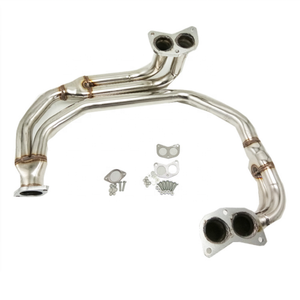 Tubo de escape de modificación automotriz de Material de acero inoxidable adecuado para Subaru Impreza RS <span class=keywords><strong>TS</strong></span> 2.5L 2458CC H4 SOHC 1998-2005 - Product Image 1