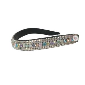 Bracelet décoratif en cuir de cheval, en cristal scintillant, meilleure qualité - Product Image 1