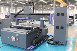 Routeur CNC ATC 1212 avec couteau oscillant pour la découpe de mousse, de cuir et d'emballages, de mousse EVA, de joints en caoutchouc et de boîtes en carton - Product Image 2