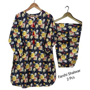 ผ้าเครปฟาร์ชิ ชัลวาร์ - Product Image 5