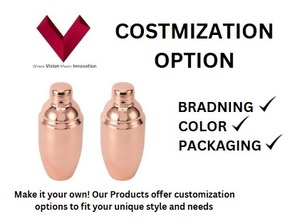 Factory Direct Supply of Copper Cocktail Shaker, perfect <b>for</b> every <b>home</b> bartender, Copper <b>bar</b> shaker, Copper drink shaker - Product Image 3