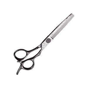 Tijeras de adelgazamiento del cabello personalizadas Acabado Polaco 6 pulgadas Uso en el hogar y el salón Tijeras de adelgazamiento de peluquero - Product Image 1