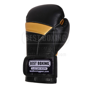 Guantes de boxeo con logotipo personalizado Guantes de boxeo Kickboxing de cuero PU OEM Guantes de boxeo personalizados de alta demanda - Product Image 5