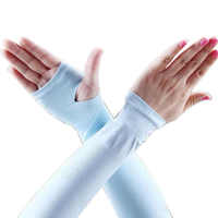 Nouvelles manchons de bras unisexes en Spandex/Polyester anti-bactériens 80g, lot de 2, pour le sport, la protection solaire UV et le cyclisme