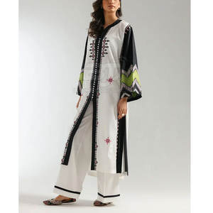 ชุดเสื้อผ้าชาลวาร์ คามีซ 2 ชิ้น ผ้าพรีเมียม ชุดสตรีแบบปากีสถาน 2 ชิ้น ไซส์ผู้ใหญ่ สามารถสั่งตัดได้ - Product Image 5