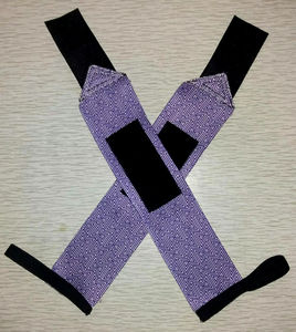 Recién llegado, algodón resistente de alta calidad, accesorios para gimnasio, muñequeras de levantamiento, correas para levantamiento de pesas - Product Image 5