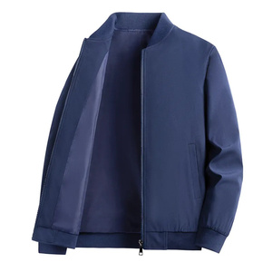 Leichte Luxus jacke Herren Einfache und kurze Motor Business Herren Jacken Set Noble Comfortable <span class=keywords><strong>Plain</strong></span> Soft shell Jacke Herren - Product Image 2