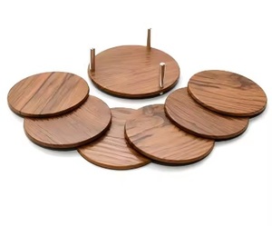 Posavasos de Madera Natural Sólida con Diseño Clásico, Opciones Personalizables, Calidad Ecológica para Espacios Tradicionales - Product Image 5