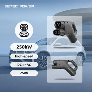 หัวชาร์จรถยนต์ไฟฟ้า SETEC POWER CCS2 250A 1000V DC ชาร์จเร็ว มาตรฐาน <span class=keywords><strong>IP54</strong></span> สำหรับรถยนต์ไฟฟ้ามาตรฐานยุโรป - Product Image 2