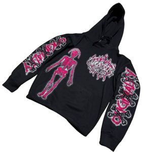 Sudadera con capucha de gran tamaño para hombre de algodón 100%, estampado y diseño personalizados para sudadera de talla grande de invierno - Product Image 3