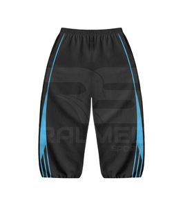 Survêtement coupe-vent avec pantalon élastique et veste à capuche imperméable 100% nylon, design par sublimation - Product Image 3