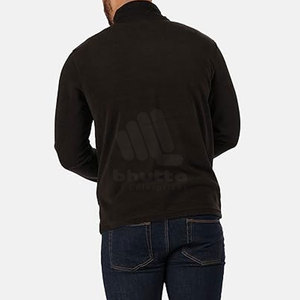 Sweat-shirts en polaire sherpa pour hommes, de qualité supérieure, nouveau style, couleur unie, hiver, fermeture éclair quart, écologiques, respirants - Product Image 3