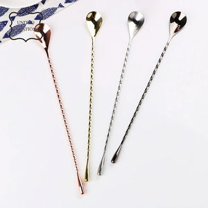 40cm Stainless Steel <b>Cocktail</b> <b>Stirrer</b> Bar for Party Bartending & Home Use Mixing Spoon & PC Material - Product Image 2