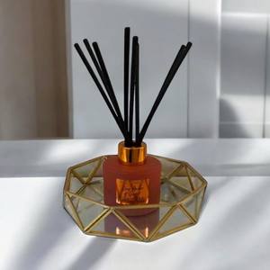 Luxueux miroir d'excellente qualité et plateaux de service en métal nouveauté en gros moderne personnalisé - Product Image 3