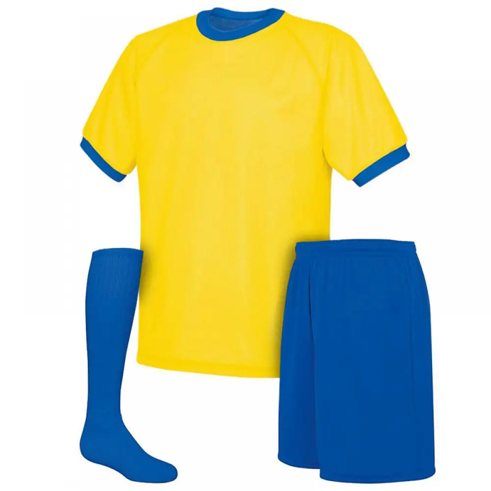 Tragen Sie Herren Fußball Fußballuniform-Kit-Set individualisierte Sublimations-Sportbekleidung akzeptieren individuelles Logo Sportbekleidung