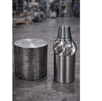 Corps de foret PDC en acier inoxydable usiné par CNC, en alliage d'acier |   Outils de forage pétrolier standard API
