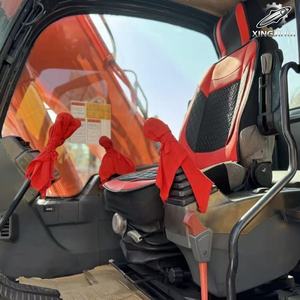 Excavatrice d'occasion Doosan DX150, 15 tonnes, godet de 0,58 m³, marque coréenne d'origine, excavatrice de construction sur chenilles moyennes, faible nombre d'heures, certifiée CE - Product Image 4