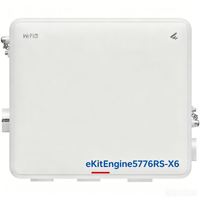 Punto de acceso exterior WiFi 6 eKitEngine AP5776RS-X6 de 5.375Gbps IP68 2.5GE, AP inalámbrico empresarial