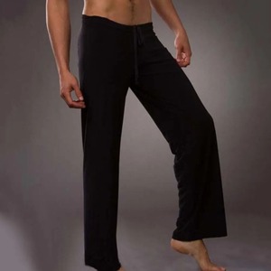 Men Yoga Running Pants Spring Summer Ice Silk <b>Sweatpants</b> Gym Yoga Fitness Casual Pants Men's Solid Drawstring Trousers - Product Image 2