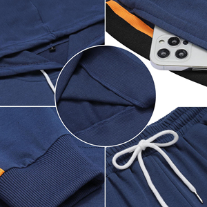 2025 Offre Spéciale gros Logo personnalisé impression broderie unisexe survêtement hommes Slim Fit survêtement décontracté polaire survêtement pour unisexe - Product Image 5